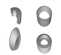 Moon Lamp 14cm LED Display Globe with Remote Control Stand and Illuminated Base