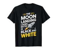 Moon Landing Hoax Conspiracy Fake Cover-Up bufala lunare Maglietta