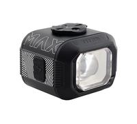 Moon Luce anteriore per bicicletta Titan Max Black 1700 lumen con telecomando wireless, IPX7, durata massima 140 ore, colore: nero