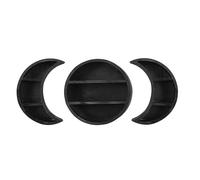 Moon Phase Wall Shelves - Wall Decor Full Moon And Crescent Shelves,Bedroom Walls Shelf Boho Lunar Walls Shelf For Bedroom Living Room Office, Celestial Moons Display Shelfs For Modern Home Decor