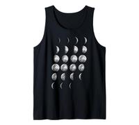 Moon Phases Graphic - Lunar Cycle Design, Astronomy Gift Canotta