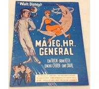 Moon Pilot Walt Disney Tom Tryon Brian Keith O'Brien 1962 programma cinematog...