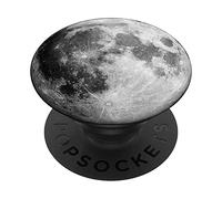 Moon Pop Socket per telefono PopSockets Space Super Moon PopSockets PopGrip Intercambiabile