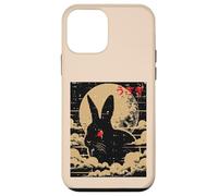 Moon Rabbit Usagi Japanese Folklore Ukiyo-e Uomini Donne Bambini Custodia per iPhone 12 mini