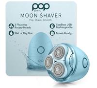 Moon Shaver by Pop Sonic | The Face & Body Shaver Experience Smooth Silk Skin - Slate