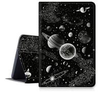 Moon Space Custodia per iPad di 9a/8a/7a generazione 10,2" 2021/2020/2019, custodia pieghevole in pelle PU antiurto con funzione di accensione/spegnimento automatico per iPad da 10,2 pollici