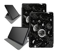 Moon Space - Custodia per Samsung Galaxy Tab A7 Lite 8,7" 2021 Release (modello: SM-T220/T225/T227), supporto pieghevole girevole a 360 gradi, custodia con angoli di visualizzazione multipli con auto