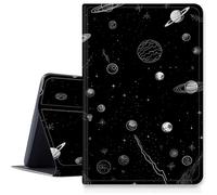Moon Space Nebula Custodia per Samsung Galaxy Tab A7 10.4 pollici 2020 (SM-T500/T505/T507), custodia in pelle PU con angoli di visualizzazione multipli pieghevole supporto per Galaxy Tab A7 2020