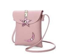 Moon Star Bowknot Messenger Bag da donna, borsa a tracolla a tracolla, elegante e popolare, utile ed elegante.