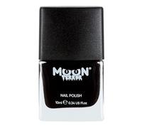 Moon Terror Smalto per unghie di Halloween | Trucco SFX, trucco per effetti speciali, smalto per unghie, Mezzanotte nera, 10 ml (confezione da 1)