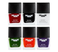Moon Terror Smalto per unghie di Halloween | Trucco SFX, trucco per effetti speciali, smalto per unghie, Set di 6, 10 ml (confezione da 6)