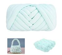Moon Waves Gomitolo grosso per lavori a maglia e uncinetto per realizzare coperte e animali domestici (verde chiar