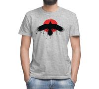 Moonai Life Is Strange Before The Storm T-Shirt Grigio Classica da Uomo Girocollo Maniche Corte