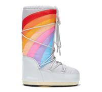 Moonboot - Doposci - Moon Boot Icon Rainbow Glacier/Blue Red per Donne - Taglia 39-41 - Bianco