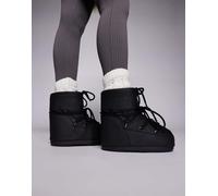 Moonboot - Icon - Doposci bassi neri in gomma-Nero 35-38