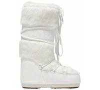 Moonboot - Stivali doposci donna in pelliccia sintetica - Moon Boot Icon Faux Fur Optical White per Donne - Taglia 35-38 - Bianco
