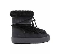 Moonboot - Stivali doposci donna in pelliccia sintetica - Moon Boot Ltrack Faux Fur Wp Black per Donne - Taglia 39 - Nero
