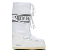 Moonboot - Stivali doposci - Moon Boot Nylon Blanche/Argent per Donne - Taglia 27-30 - Bianco