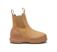 Moonboot - Stivali imbottiti - Moon Boot Luna Chelsea Suede Sand per Donne in Pelle - Taglia 40 - Marrone