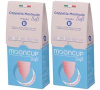Mooncup Coppetta Mestruale Soft Rosa Taglia B 2x1 St