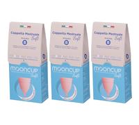 Mooncup Coppetta Mestruale Soft Rosa Taglia B 3x1 St