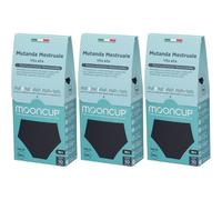 Mooncup Mutanda Mestruale Vita Alta Colore Nero Taglia 3XL 3x1 St