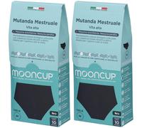 Mooncup Mutanda Mestruale Vita Alta Colore Nero Taglia M 2x1 St