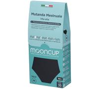 Mooncup Mutanda Mestruale Vita Alta Colore Nero Taglia XS 1 pz Altro