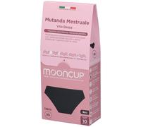 Mooncup Mutanda Mestruale Vita Bassa Colore Nero Taglia XS 1 pz Altro