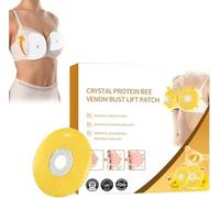 Moondor - Toppa per sollevamento del busto, con proteine di cristallo e veleno d'api, patch Lovilds per il petto, patch per potenziamento del seno Dyceco, toppa per rafforzare il seno verticale,