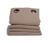 Moondream Tenda Anti-Rumore, Isolamento 3 in 1 Acustico/Termico/Oscurante, Tecnologia Brevettata, Oeko-Tex®, Beige MC8220, 140 x 260 (LxH) cm, Occhiello (1 Tenda)