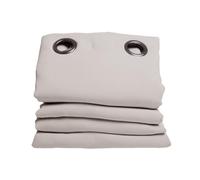 Moondream DecibelControl™ 3in1 Tenda antirumore | Isolamento acustico | Termico inverno+estate | 100% oscurante | Tecnologia brevettata | Prodotto in UE | Occhiello | Grigio MC17 | 140L x 300A cm