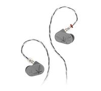 Moondrop LAN II - Auricolari in-ear con cavo da 4,4 mm e 3,5 mm, cavo intercambiabile da 0,78 mm, 10 mm, doppia cavità, Hi-Fi (LAN II REF)