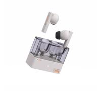 Moondrop Spaziale di viaggio TWS Auricolare Bluetooth 5.3 che annulla il rumore IEM stereo senza fili veri, bianco, Taglia unica