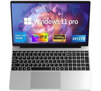 MOONFISH Computer portatile, 15,6 pollici Lap Top Pc 2025 Window 11 Pro, 16 GB RAM 1TB SSD, 13a generazione N150 processore (fino a 3,6 GHz), tastiera retroilluminata, FHD 1920 * 1080, Office 365