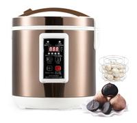 Moongiantgo 7.5L Fermentatore di Aglio Nero, Pentola Automatica per Aglio, Natto, Yogurt, Kimchi, Fermentatore di Vino, Cuocitore di Aglio con Controllo Preciso del Tempo e della Temperatura, 220V