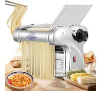 Moongiantgo Macchina per Pasta Elettrica, 3 Lame, 9 Grado di Spessore