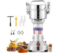 Moongiantgo Mulino Elettrico per Cereali 150g Mulino per Spezie Acciaio Inossidabile, 950W 28000RPM Motore Commerciale & 30s Rettifica Superfine ad Alta Velocità, per Cereali/Erbe/Spezie/Noci