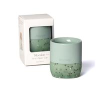 Moonkie Bicchiere Bambini, Bicchiere Neonato Silicone, Tazza Bambino 4 Mesi+, Svezzamento Neonati, Base Ponderata, senza BPA, con Indicazioni di Capacità, per Lavastoviglie e Microonde, 2oz(Menta)