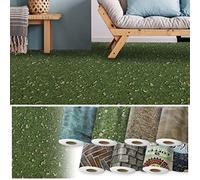 Moonlight 3D - Rivestimento per pavimento in PVC, lunghezza su misura con effetto 3D (100 x 100 cm, Daisies)