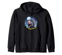 Moonlight Forest Istrice Istrici Aculeo Maiale Felpa con Cappuccio