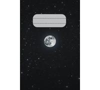 Moonlight Galaxy Notebook: Aesthetic Starry Night Themed Notebook for Journaling, School, or Creative Writing