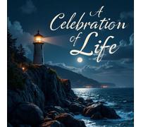 Moonlight Lighthouse Celebration of Life Guest Book - Ocean & Coastal Themed Funeral Sign-In Book: Memorial Register for Messages, Condolences & Tributes to Honor a Life That Shines On