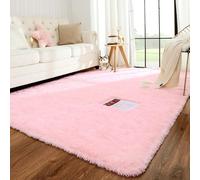 MOONLIGHT20015 Tappeto per soggiorno, 120 x 170 cm, soffice, a pelo lungo, per camera da letto, moderno, super morbido, antiscivolo, non perde pelo, facile da pulire