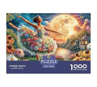 Moonlit BallerinaSpectacular 1000-Piece Jigsaw Puzzles for Adults Showcasing The Spectrum of Impossible-to-Difficult Challenging Puzzle Games - These Spectacular Jigsaw Puzzles Engage Adults And Kids