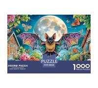 Moonlit Bat GardenTitanic Jigsaw Puzzles for Adults Tackle The 1000-Piece (Advanced) Gauntlet of Impossible, Hard, And Difficult Challenging Puzzle Games - The Defining Gift Jigsaw Puzzles for Seriou