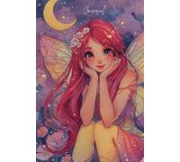Moonlit Blossom Fairy Journal: A Dreamy Pastel Notebook with Enchanting Fairy Art for Writing, Sketching, and Inspiration