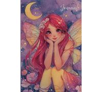 Moonlit Blossom Fairy Journal: A Dreamy Pastel Notebook with Enchanting Fairy Art for Writing, Sketching, and Inspiration