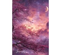 Moonlit Enchantment: A Halloween Galaxy Journal: A Magical Writing Notebook with Glittering Skies, Cherry Tree, and Celestial Moonlight