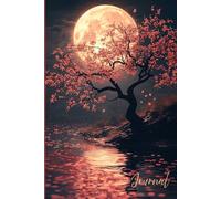 Moonlit Halloween Journal: A Beautiful Notebook Featuring a Cherry Tree Lit by the Full Moon - Perfect for Halloween Reflections, Autumn Writing, and Creative Inspiration